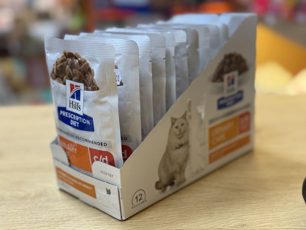 Hill’s Prescription Diet c/d Multicare Stress Urinary-паучове за котки