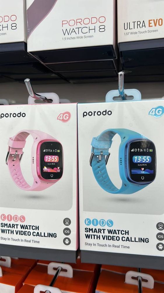 Porodo detskiy smart soat,детский смарт часы,baby watch