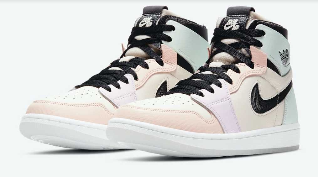 Easter-Friendly Pastels Grace This Air Jordan 1 High Zoom CMFT-37 ном.