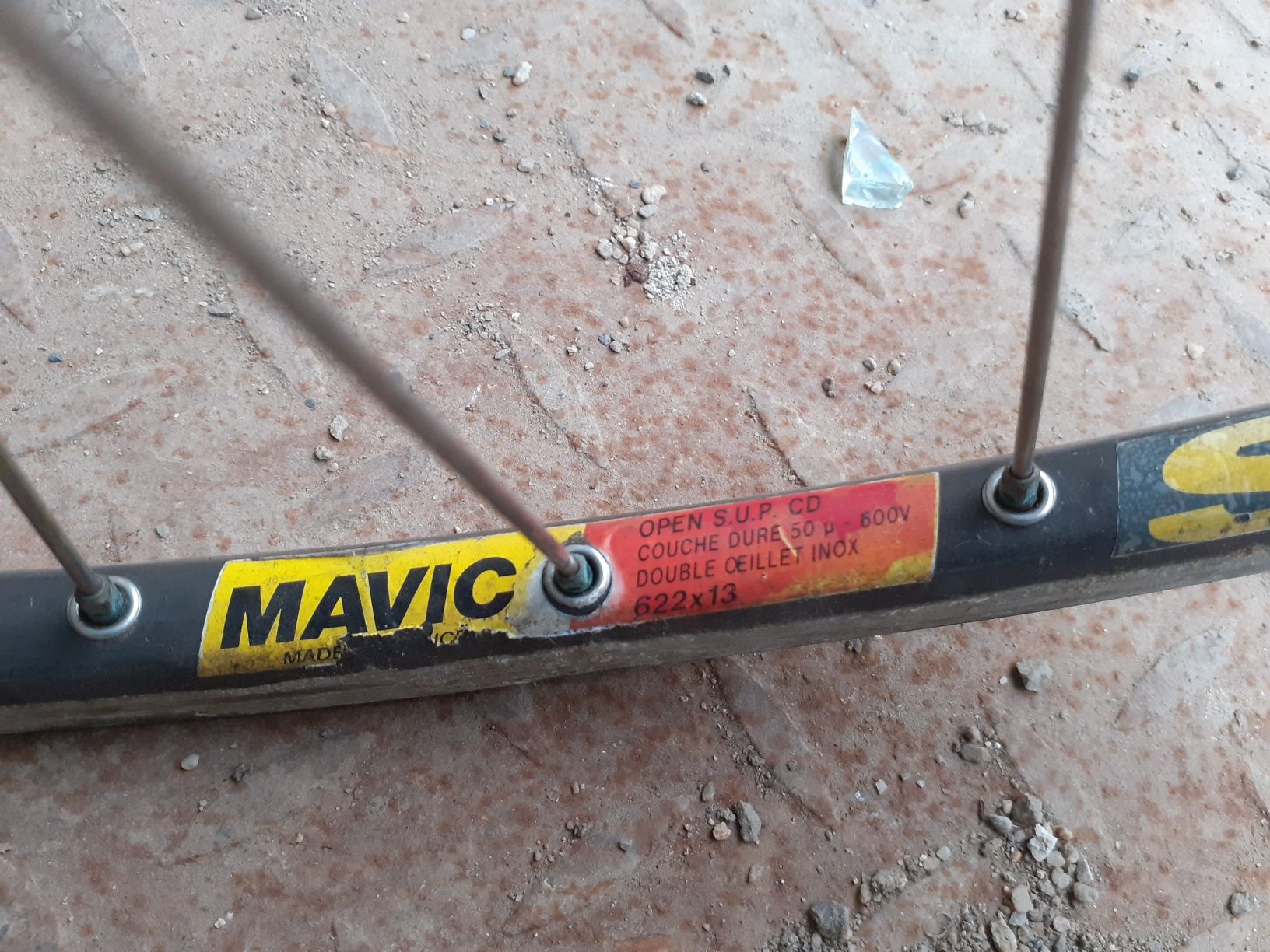 Roti cursiera Mavic Duble