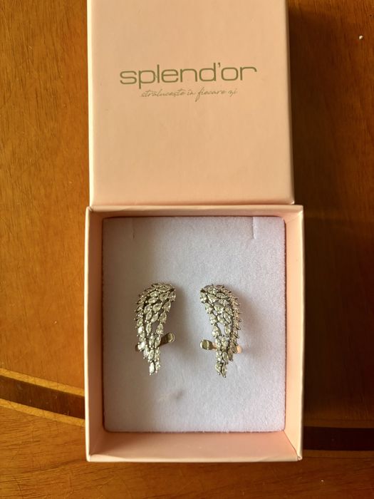 Cercei argint cu marcasite