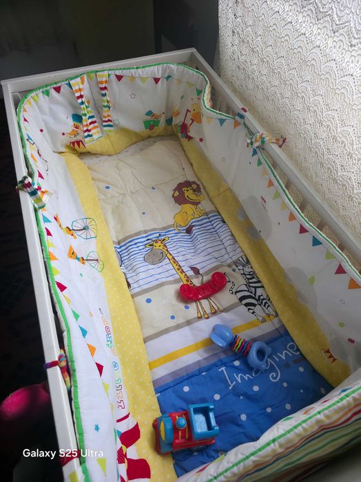 Pat bebe 0-2 ani si scoica 0-6 luni