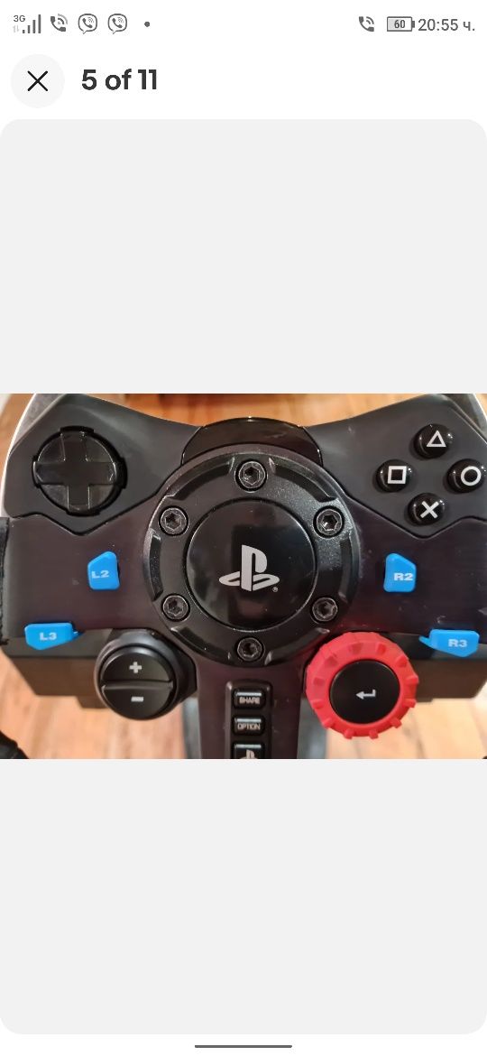 Геймърски Волан Logitech G29 G920 xbox one series ps4 PlayStation 5 PC