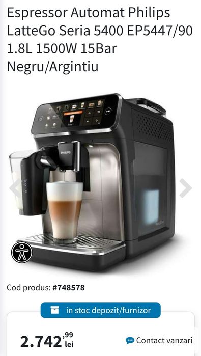 Espressor Philips seria 5400