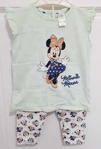 Pijama pentru fetițe, cu imprimeul Minnie Mouse, marca C&A
