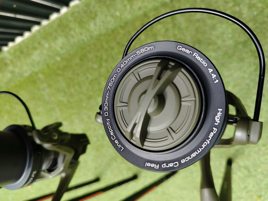 Set 4 lansete FL Strategist Tele Carp 3.9m + 4 Ultra Carp Flx 14000