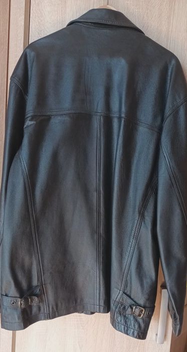 Geaca de piele barbatesca facuta la comanda xxl