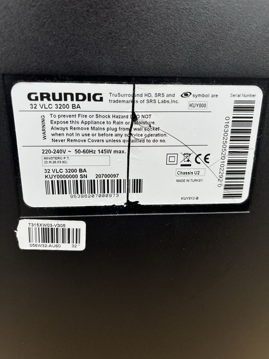Televizor Grundig 32 VLC 3200 BA LCD cu telecomanda