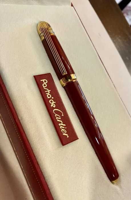 Pasha de Cartier impecabil acte cutie rezerva originala