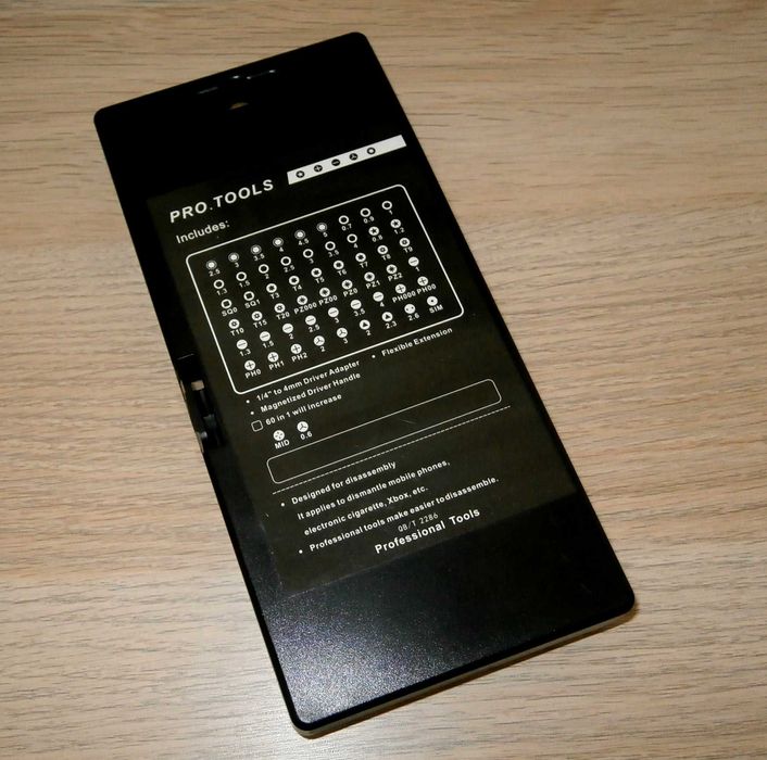 Surubelnita de precizie - Oria 60 in 1 Precision Kit (iPhone, Macbook)