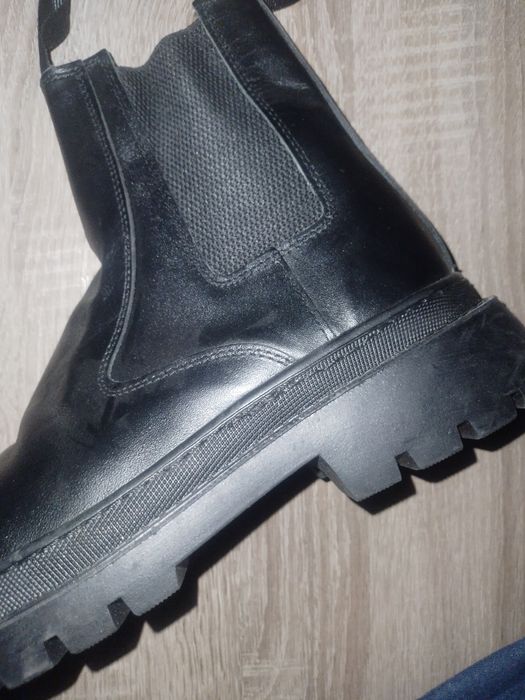 Сапоги челси натуральный кожа