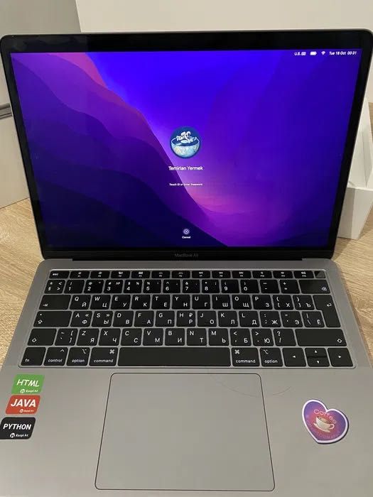 Mac Book air 13 (2018)