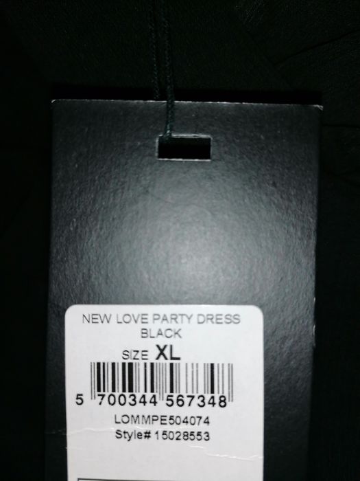 Нова черна тюлена рокля