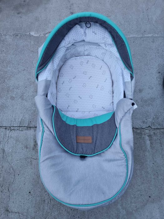 Carucior Krausman 3 in 1 Zen Grey-Turqoise