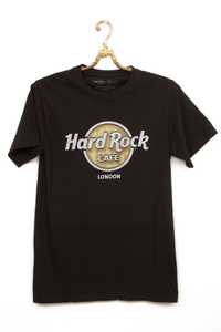 HARD ROCK CAFE London Мъжка черна тениска размер S