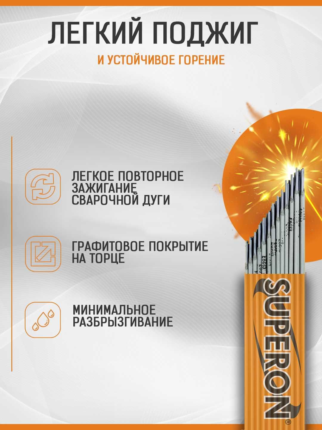 Электроды сварочные МР-3 рутиловые 4.0мм Super Optimal 6013.