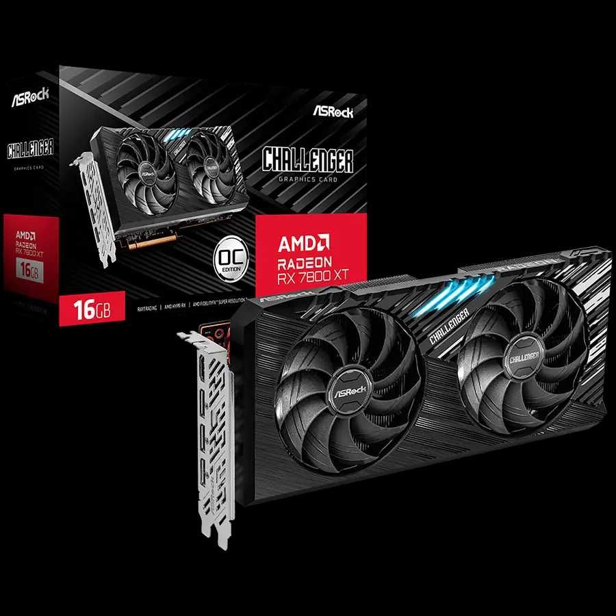 ASROCK AMD Radeon 7800XT 3г гаранция