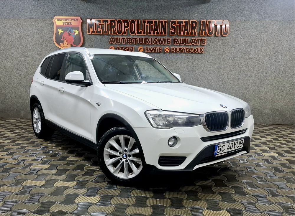 BMW X3 2014 Facelift Navigatie/SemiPiele EURO6