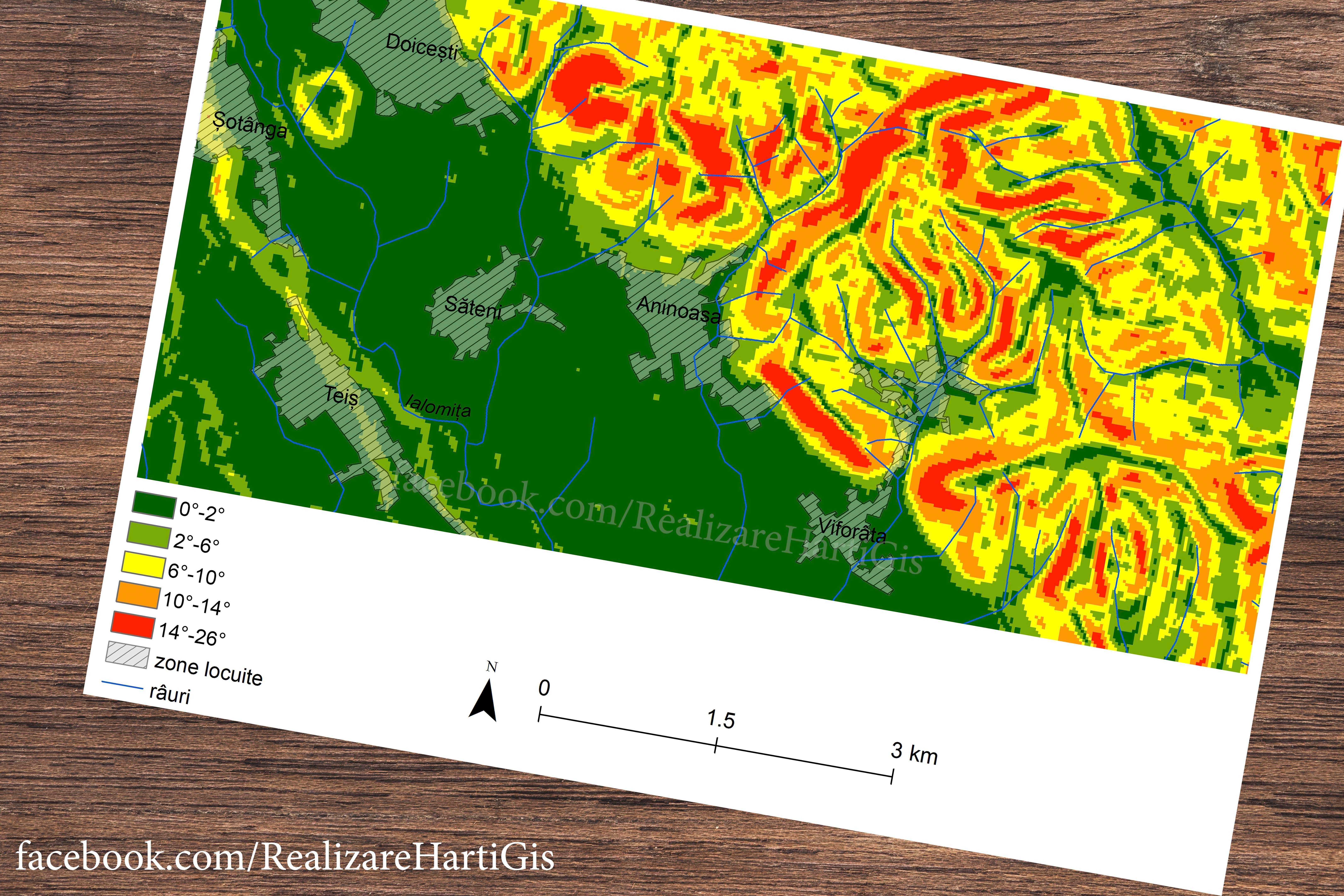 Harti gis licenta/master geografie