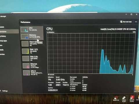 PC GAMING GTX 1660 + I5 9400F 16 GB RAM DDR4