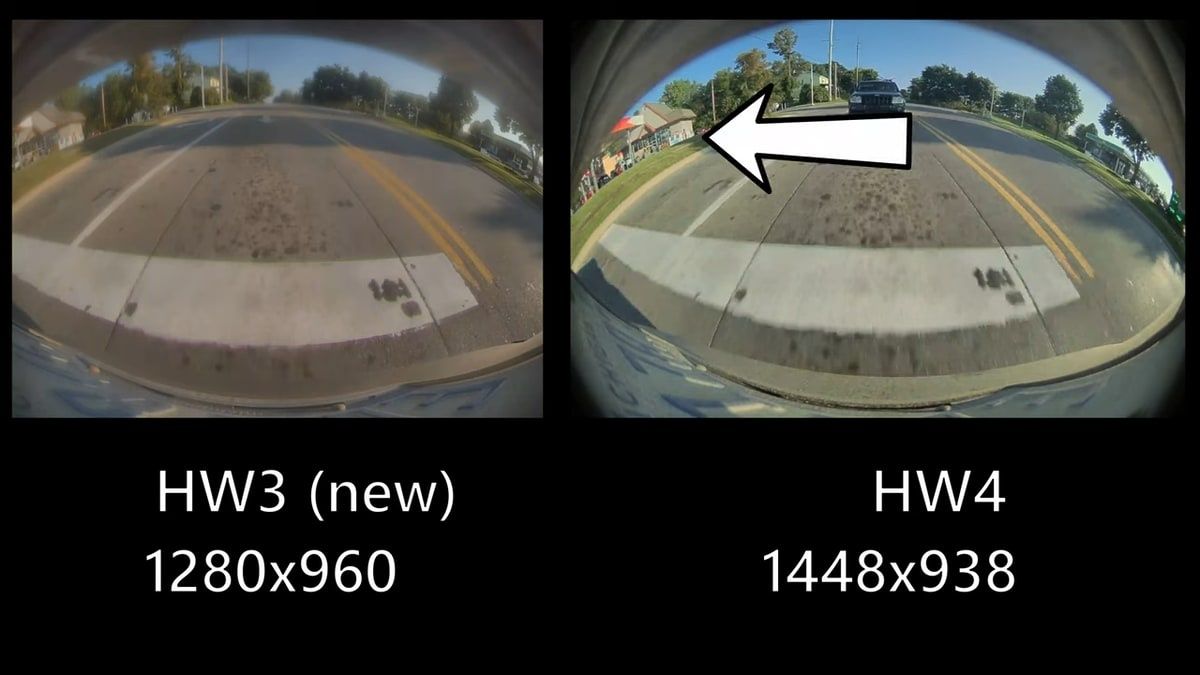 Боковая камера правая сторона обновленная HW 4.0 RH на Tesla Y 3 Highl