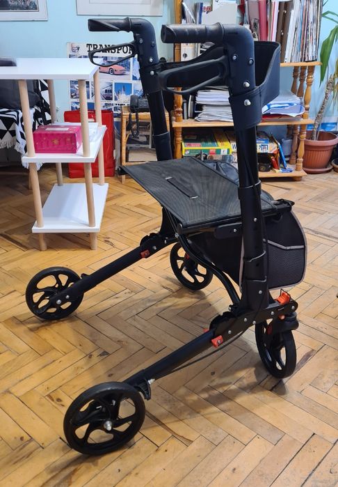 Ролатор sky проходилка алуминиев нов двойно сгъваем