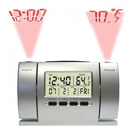 Ceas Cu Proiectie Alarma Si Termometru DS-503