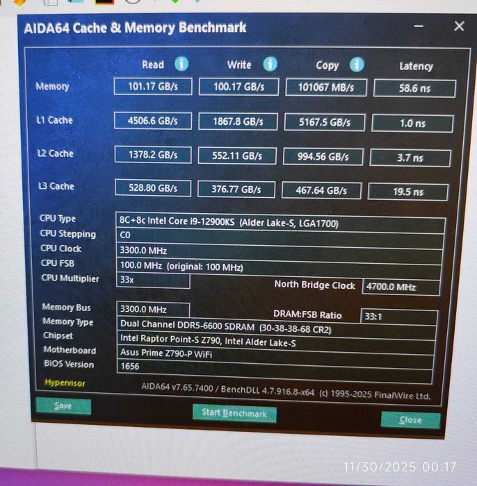 Kingston fury renegade 32 GB 6400 CL 32 A-die. Cu potential 6600 Cl 30