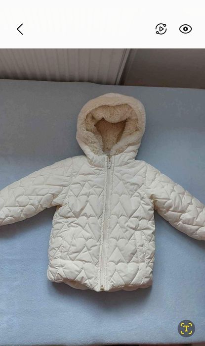 Geacă groasă fetite 3ani