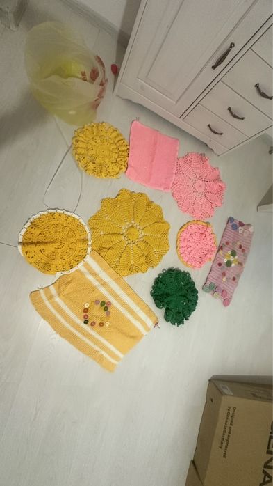 Вязаные круги продам срочно