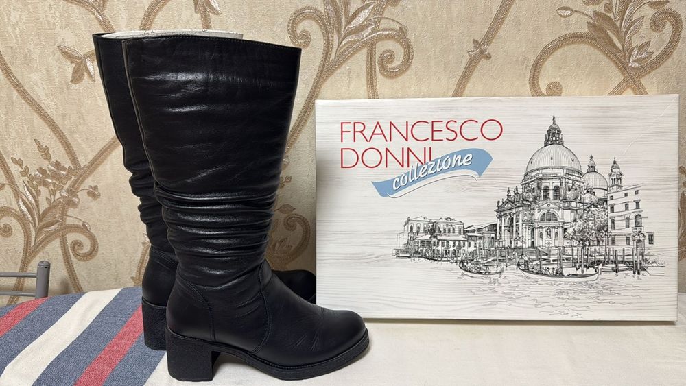 Сапоги зимние натуральная кожа 38 размер