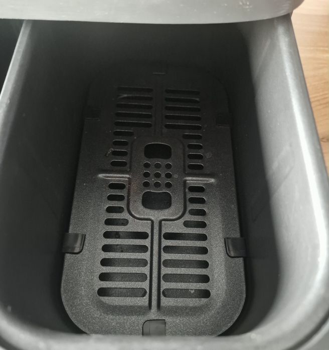 Friteuza dubla cu aer cald Tefal Dual Easy Fry & Grill