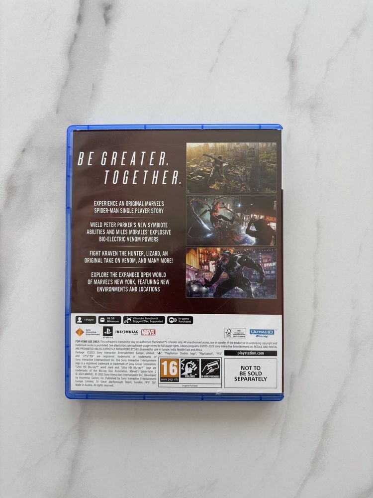 Игра за PS 5 Spidermen 2