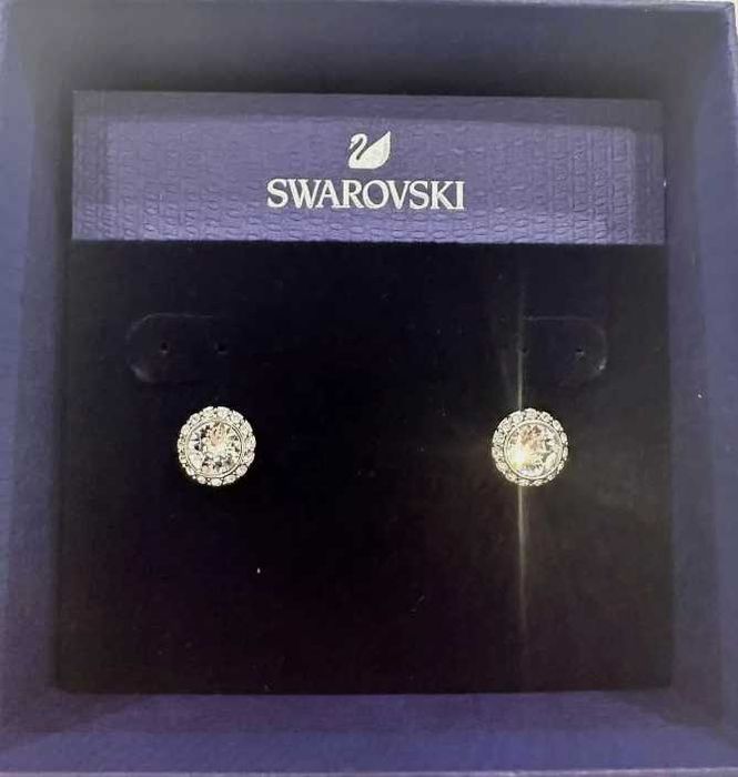 Cercei Swarovski Angelic Argintii - noi, în cutie