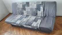 Canapea 3 persoane extensibil gri click jysk ikea