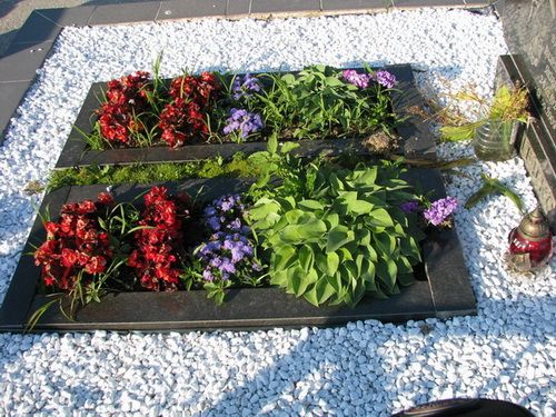 Гравий белый (мраморная крошка) для дизайна отсыпки на клумбы