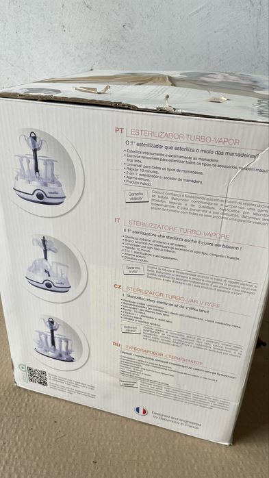 Sterilizator electric si uscator 6x biberoane Babymoov, 2 in 1 Turbo