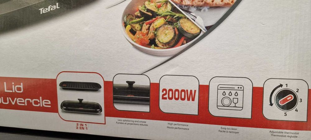 Електрическа грил-скара Tefal CB6A0830 Plancha Compact