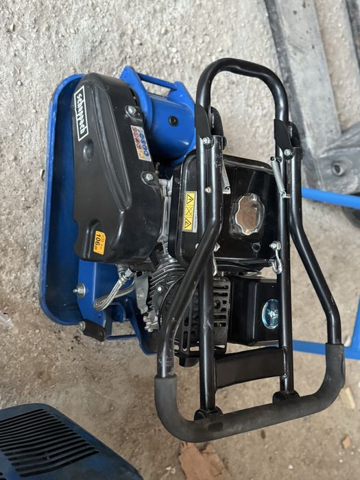 Talpa compactoare 90 kg scheppach 4t benzina