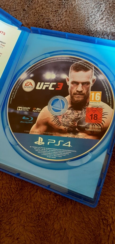 UFC 3 nefolosit pentru PS4