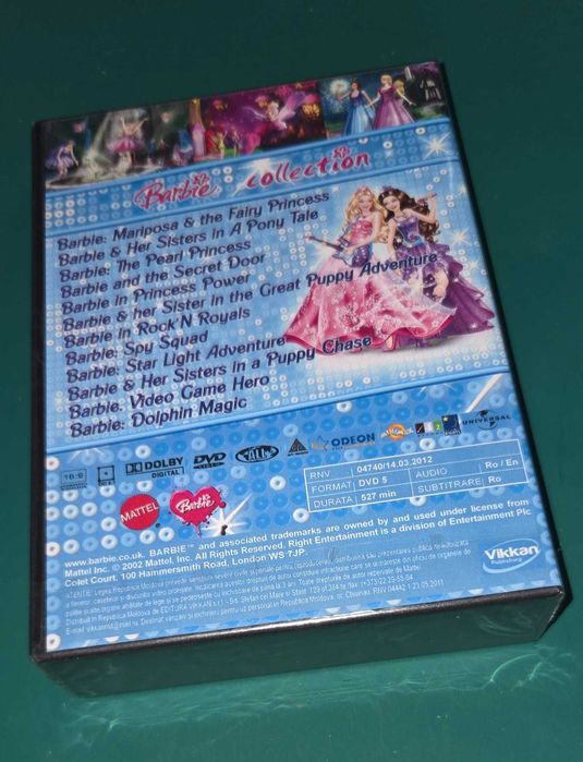 Barbie Colectie / Barbie Collection vol. 3 - 12 DVD - dublat romana