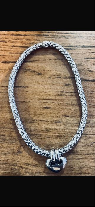 Lant si medalion aur 18 karate Chimento Original