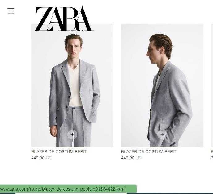 Sacou Zara BLAZER,(Super Ofertă).
