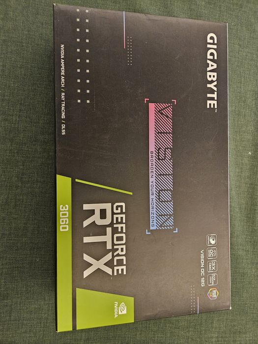 Gigabyte GeForce RTX 3060 Vision OC 12gb rev 2.0