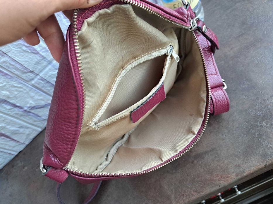 дамска чанта малка чантичка за кръста,банан,
торба-естествена кожа,