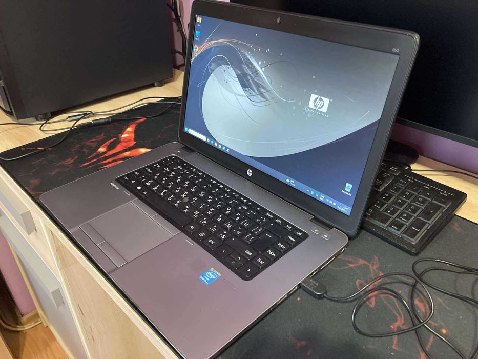 Бизнес лаптоп HP, Intel Core i5, 16 GB RAM, SSD NVMe, Win11