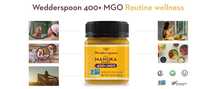 Original MANUKA honey raw Wedderspoon Organic MGO 400+ 250 grams