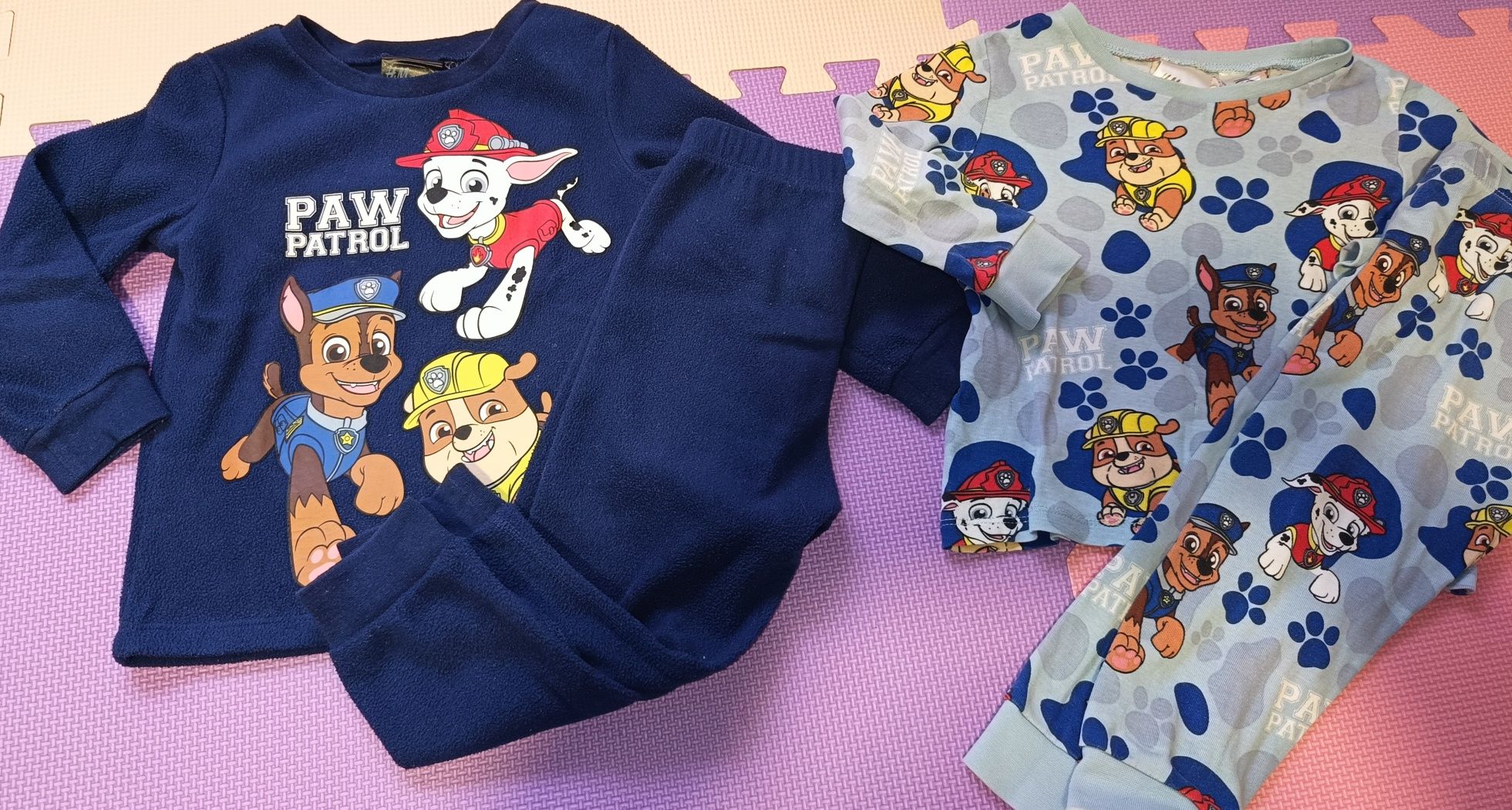 Lot 2 pijamale H&M Paw Patrol mărime 92