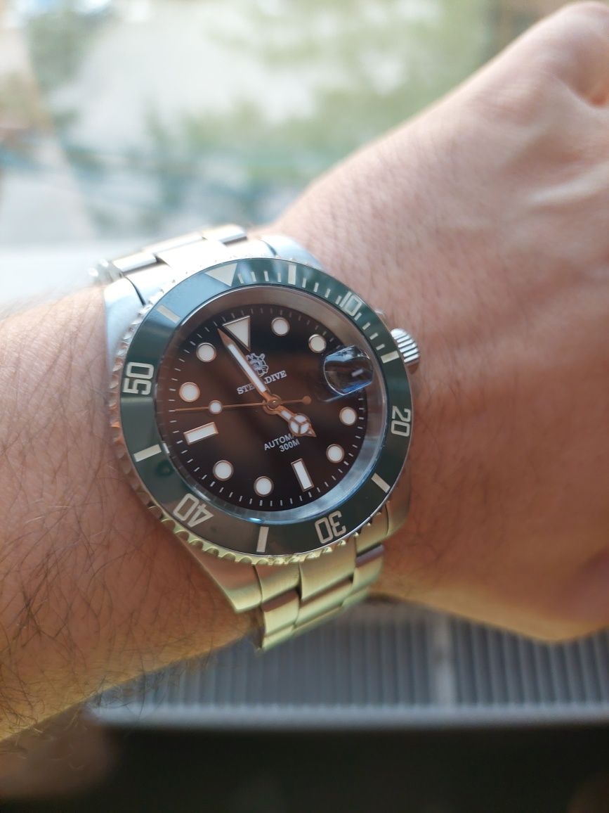 Vând ceas SteelDive automatic diver mec Seiko NH36 calitate