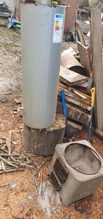 Boiler pe lemne 100l